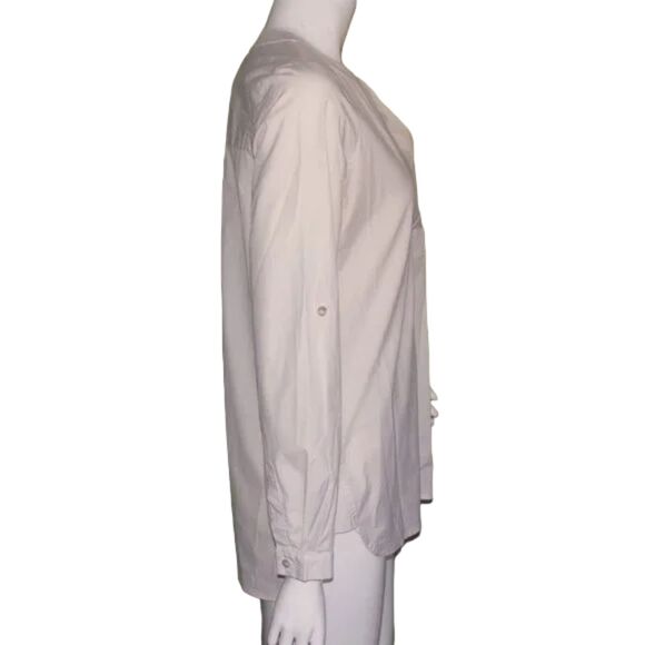 DIANE VON FURSTERBERG Blouse/Tunic, 4, Esti, Stretch, Long sleeve, Off-white - Picture 6 of 14